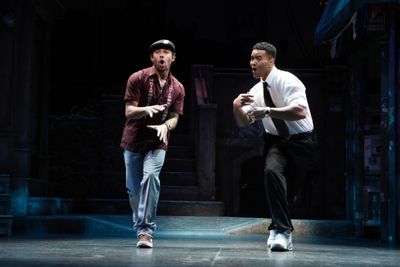 Corbin Bleu and Christopher Jackson Photo