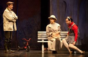 Evan Buliung, Ann-Marie MacDonald and David Jansen Photo