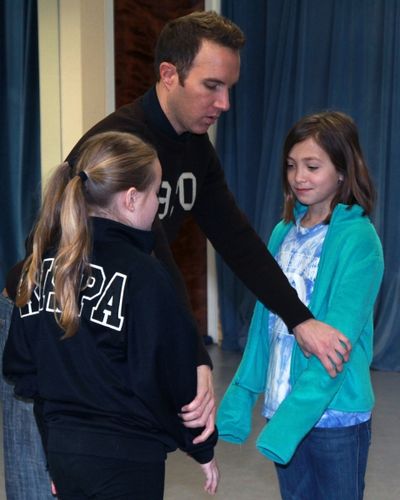 Paul Canaan with BDF Atlanta students Photo
