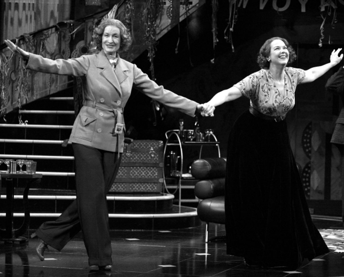 Lisa Banes and Harriet Harris at 