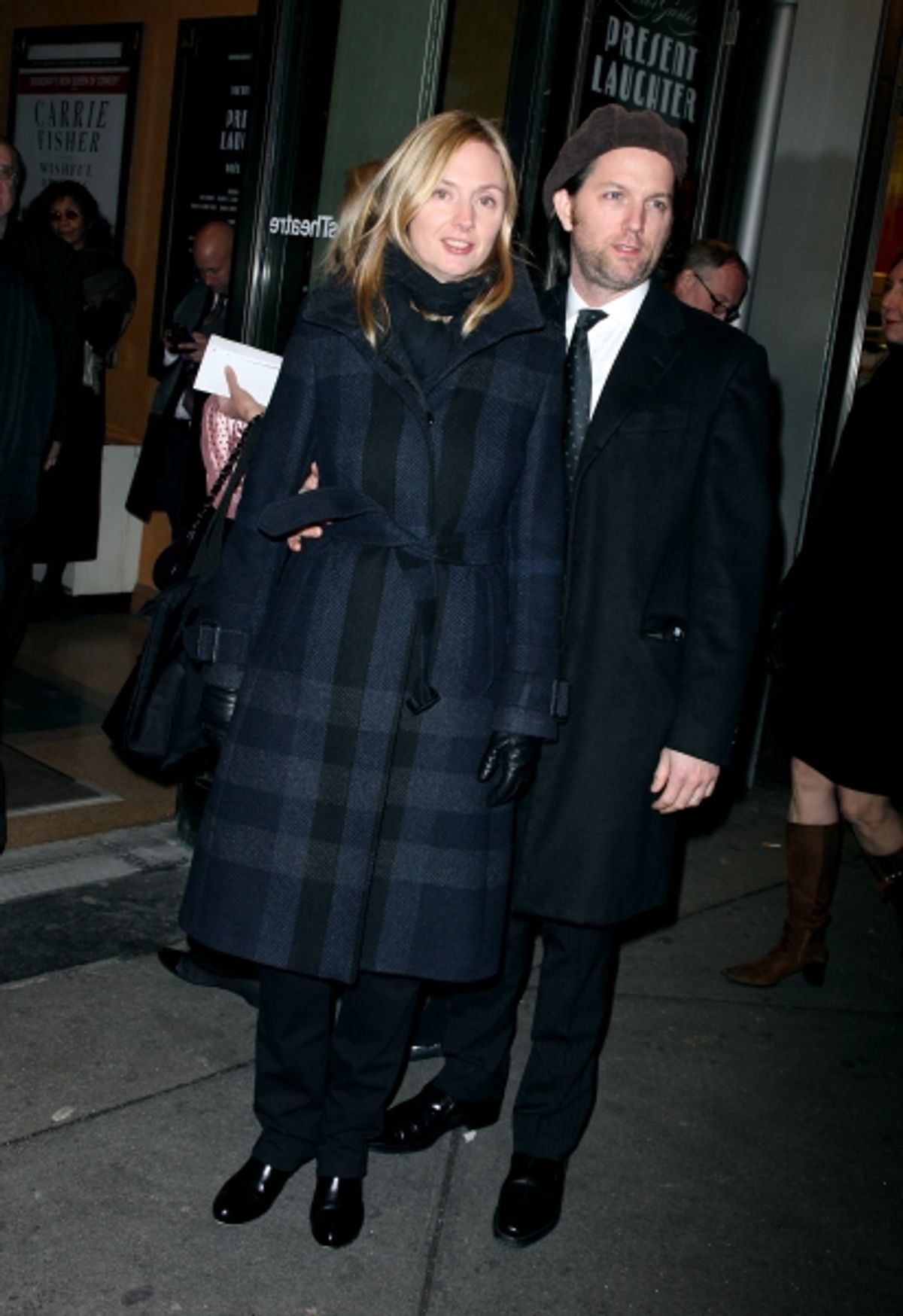 Hope Davis & Husband Jon Patrick Walker at 