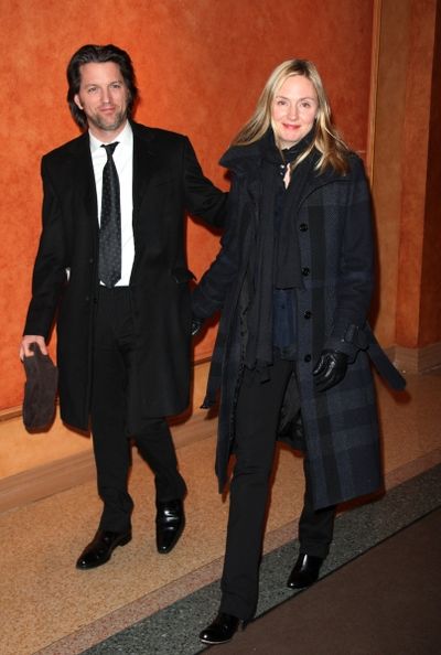 Jon Patrick Walker & Hope Davis Photo