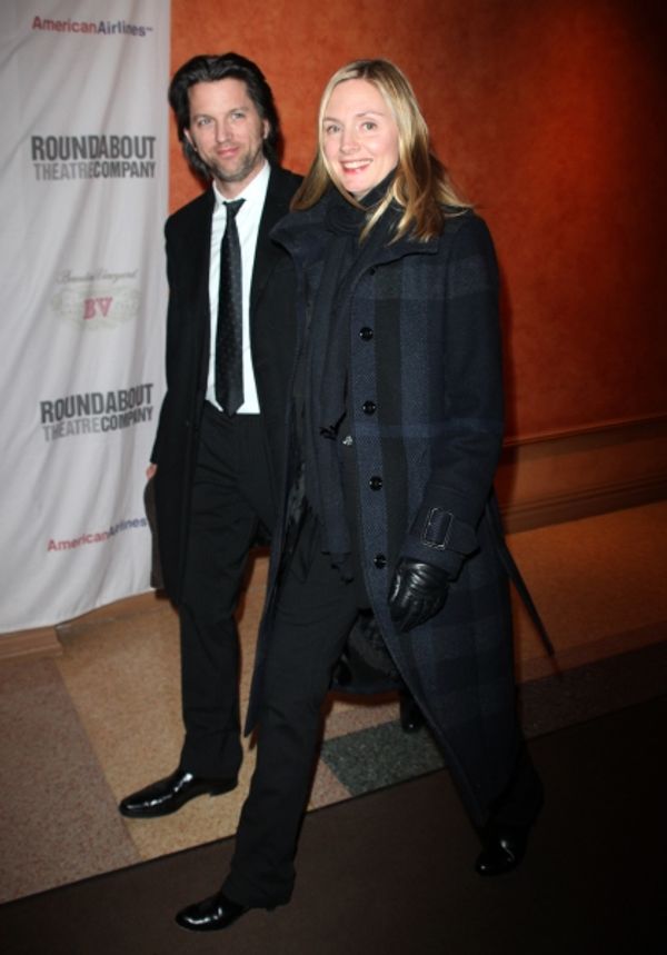 Jon Patrick Walker & Hope Davis Photo