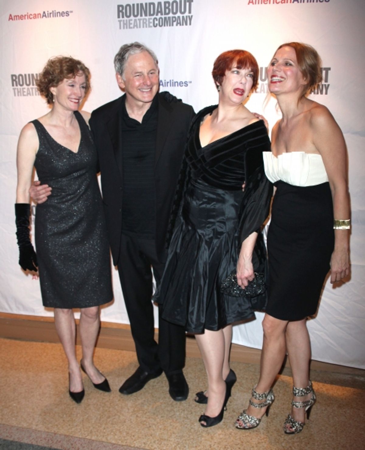 Lisa Banes, Victor Garber, Harriet Harris & Pamela Jane Gray at 