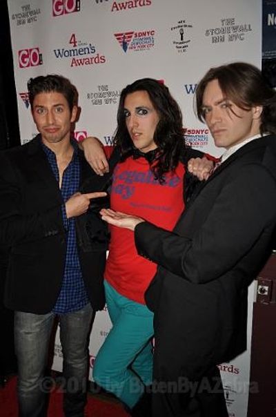 Nick Adams, Marti Gould Cummings, & Brian Charles Rooney Photo
