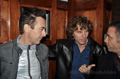 Alan Cumming, Lance Horne, & Tiger Martina Photo