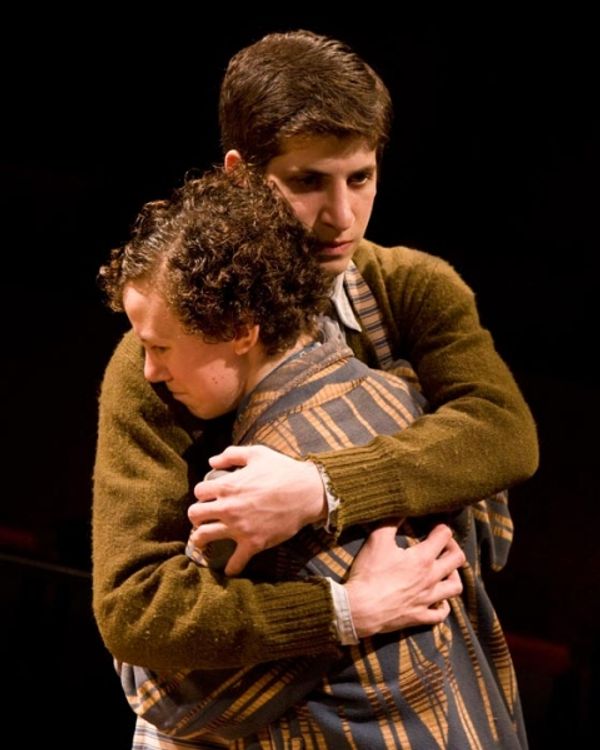 Austyn Myers as Arty and Steven Kaplan as Jay  Photo