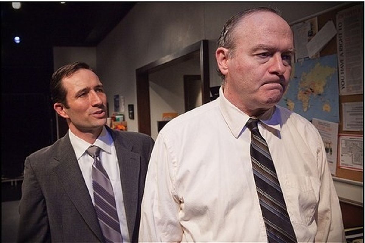 Bob Thomas and Chris Harder at 