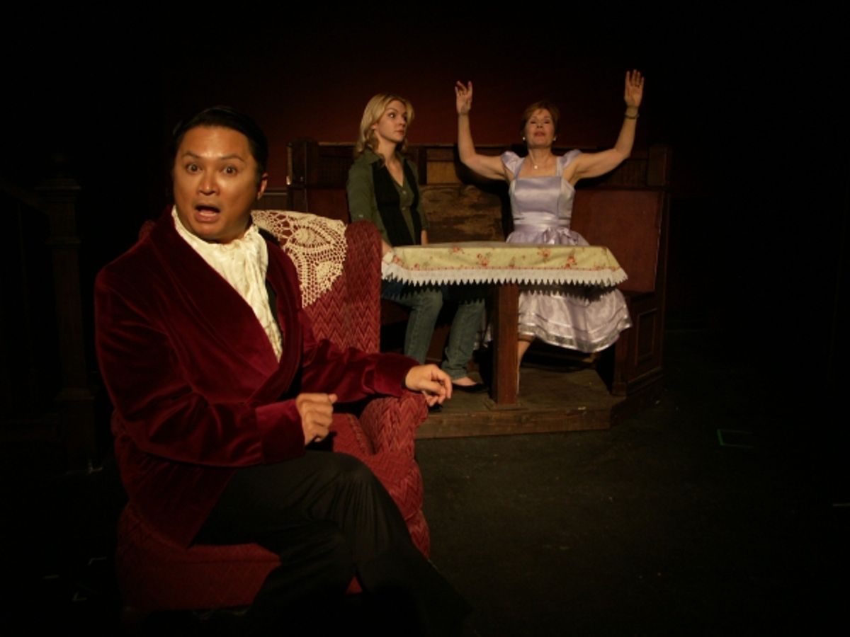 Alec Mapa, Rhea Seehorn and Christine Estabrook at 