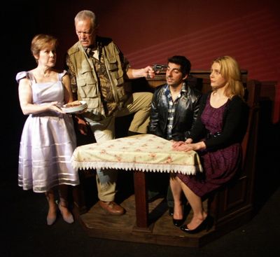 Christine Estabrook, Mike Genovese, Sunhil Malhotra and Rhea Seehorn Photo