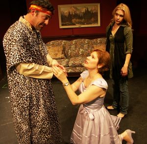 Nicholas Brendon, Christine Estabrook and Rhea Seehorn @ BroadwayWorld Nicholas Brendon, Christine Estabrook and Rhea Seehorn Photo