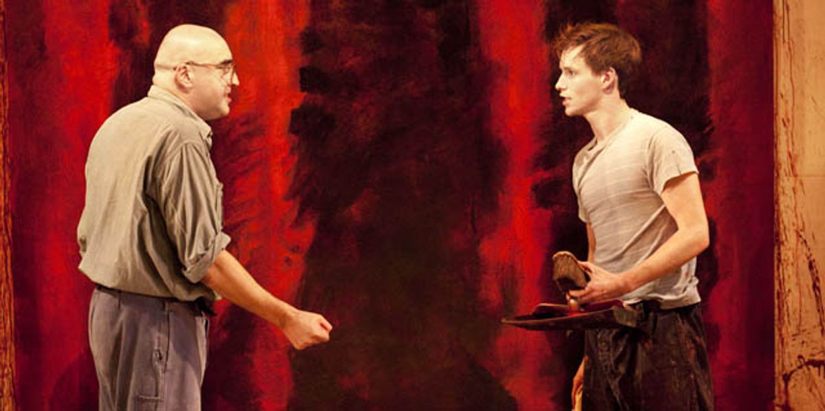 Alfred Molina & Eddie Redmayne at 