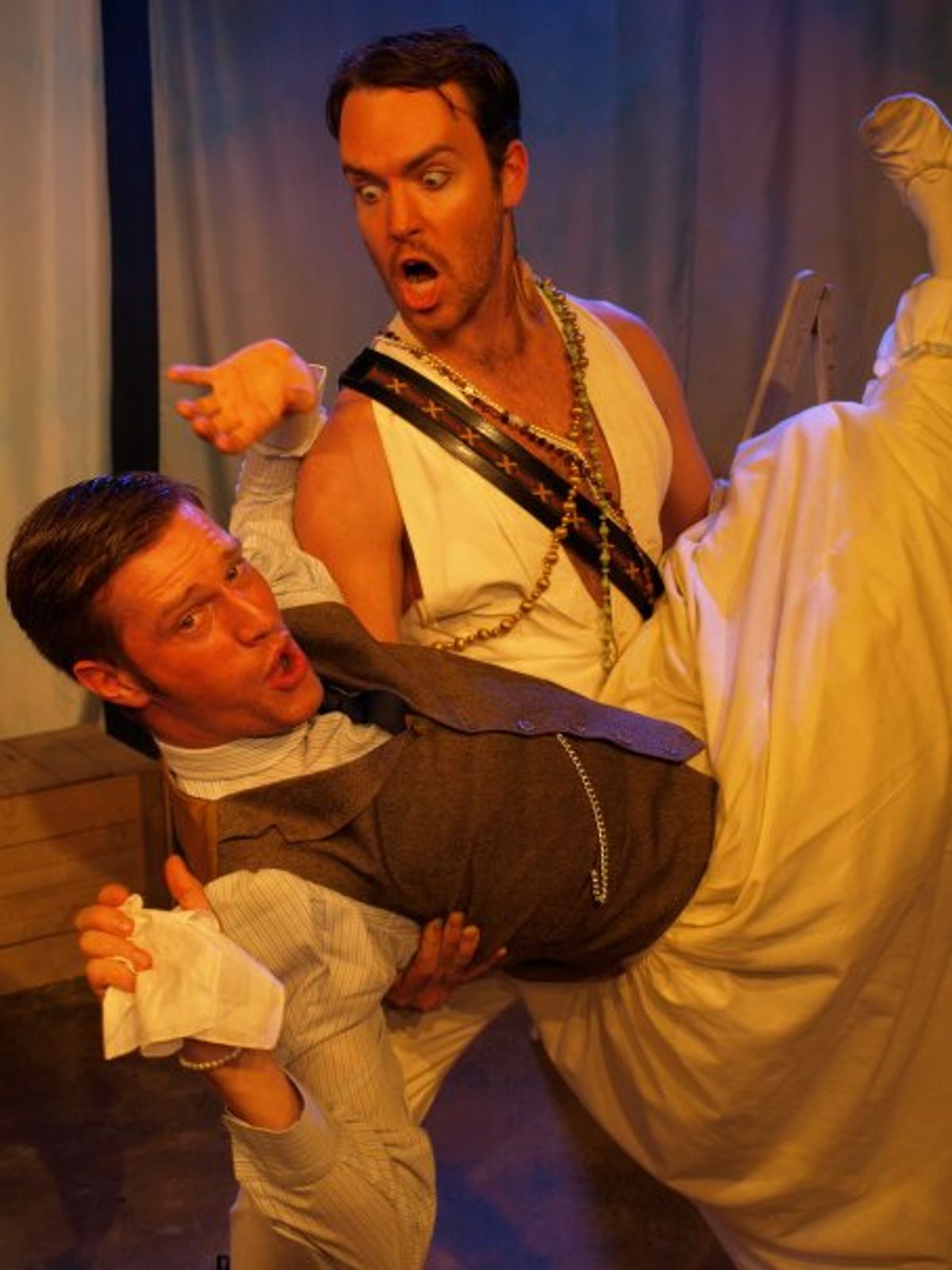 Alan Winner (Pirate King) and Stewart Charlesworth (Edith)
 at 