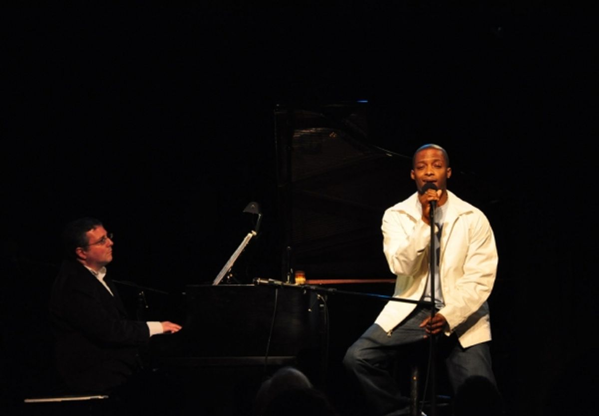 Tyrick Wiltez Jones at 'Just A Piano' - A Benefit for Haiti