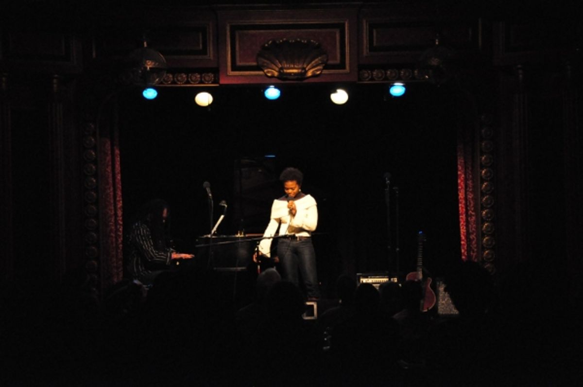 LaChanze at 'Just A Piano' - A Benefit for Haiti