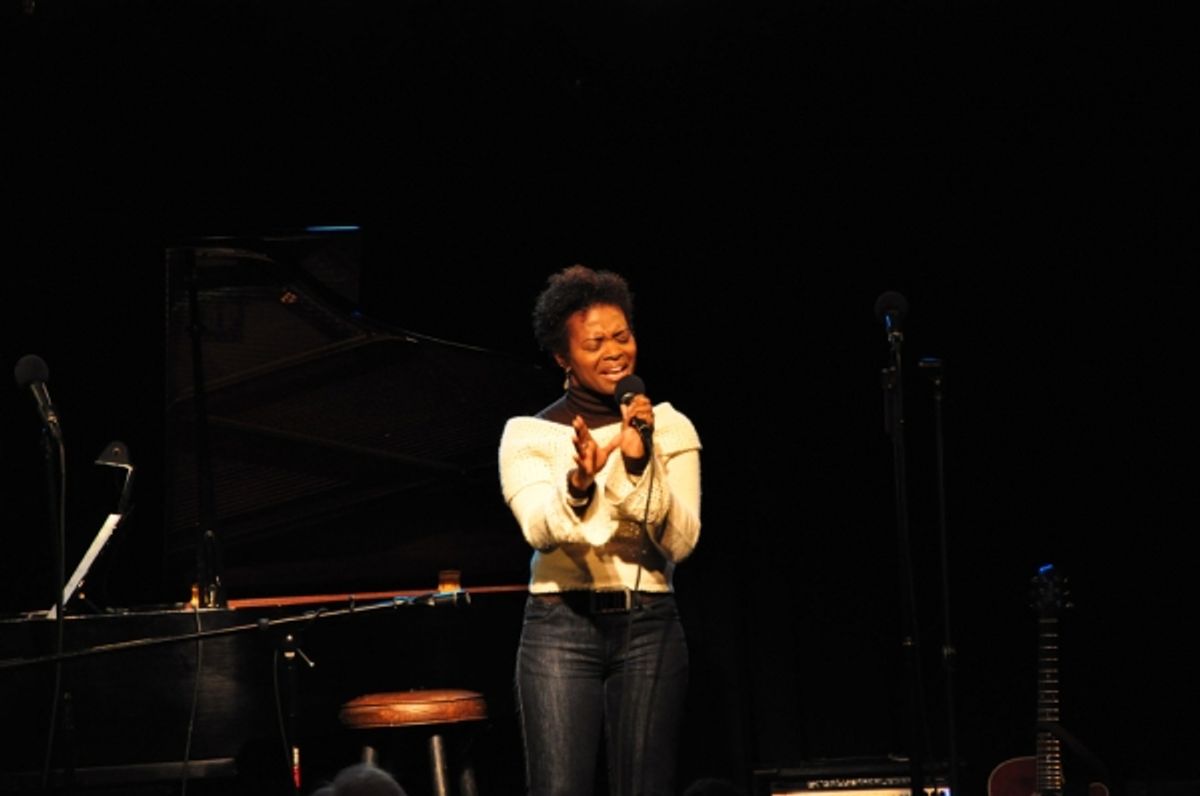 LaChanze at 'Just A Piano' - A Benefit for Haiti