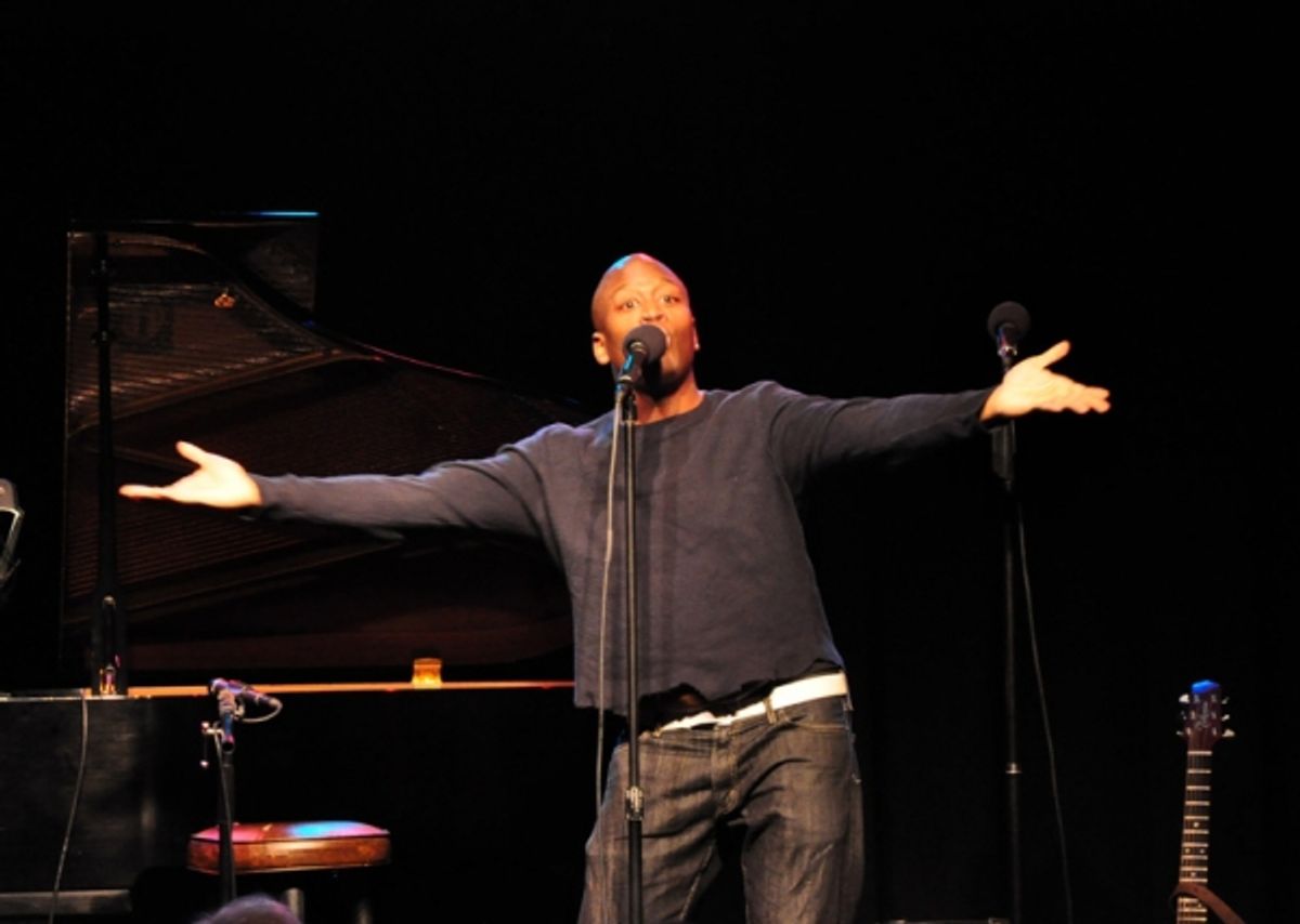 Tituss Burgess at 'Just A Piano' - A Benefit for Haiti