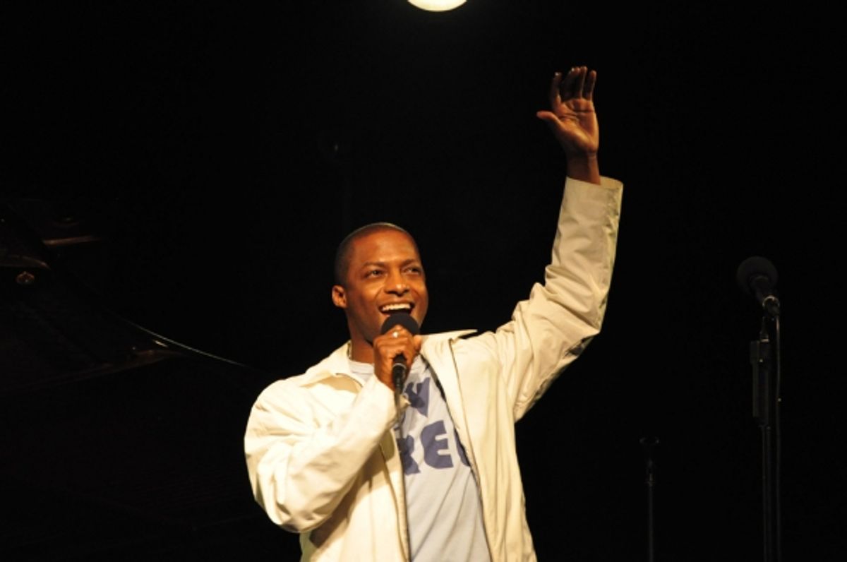 Tyrick Wiltez Jones at 'Just A Piano' - A Benefit for Haiti