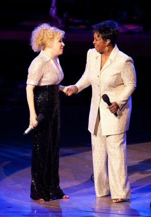 Bette Midler and Surprise Guest Gladys Knight Photo