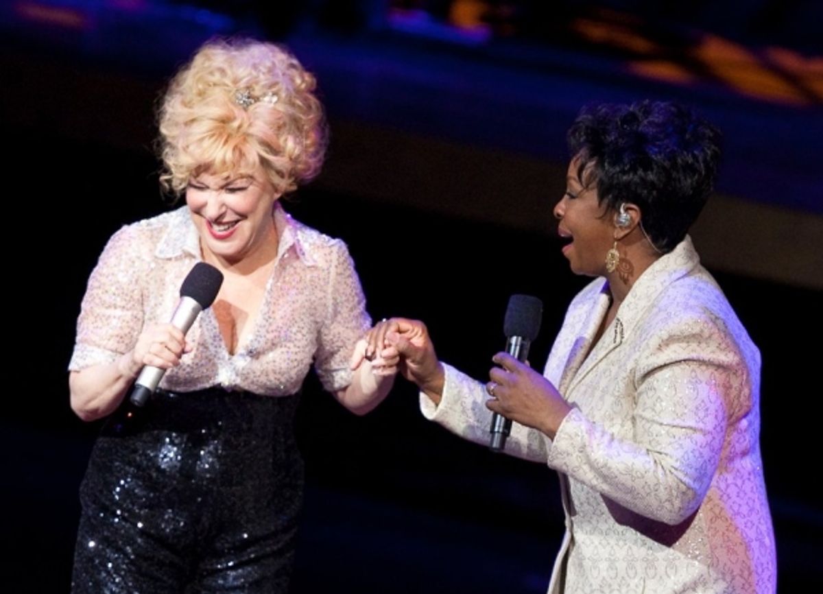 Bette Midler and Surprise Guest Gladys Knight at 
