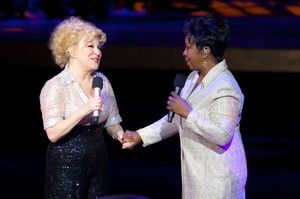 Bette Midler and Surprise Guest Gladys Knight Photo