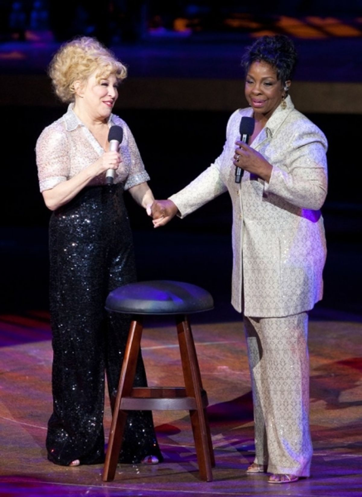 Bette Midler and Surprise Guest Gladys Knight at 