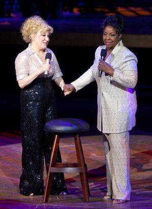 Bette Midler and Surprise Guest Gladys Knight Photo