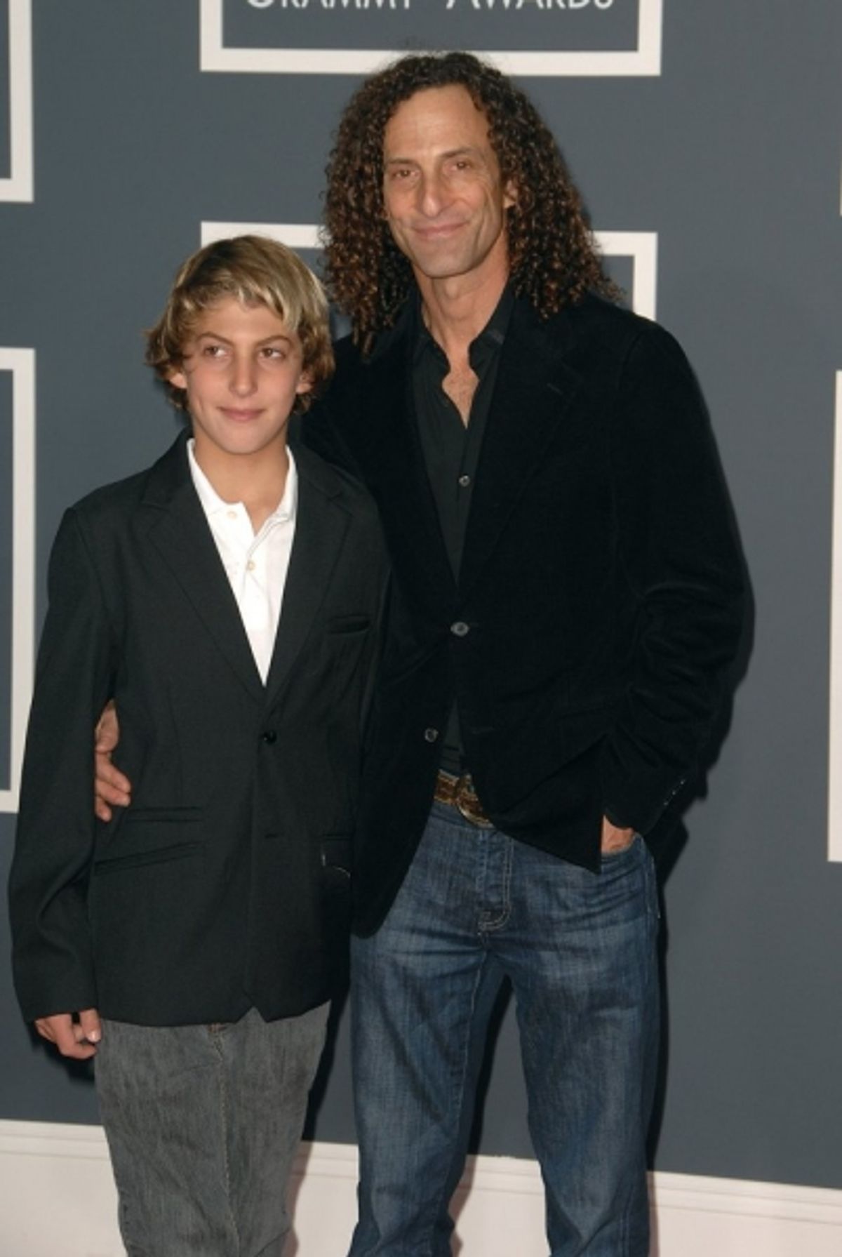 Kenny G and son at 