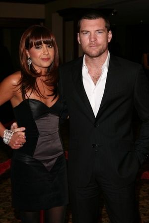 Natalie Mark and Sam Worthington Photo