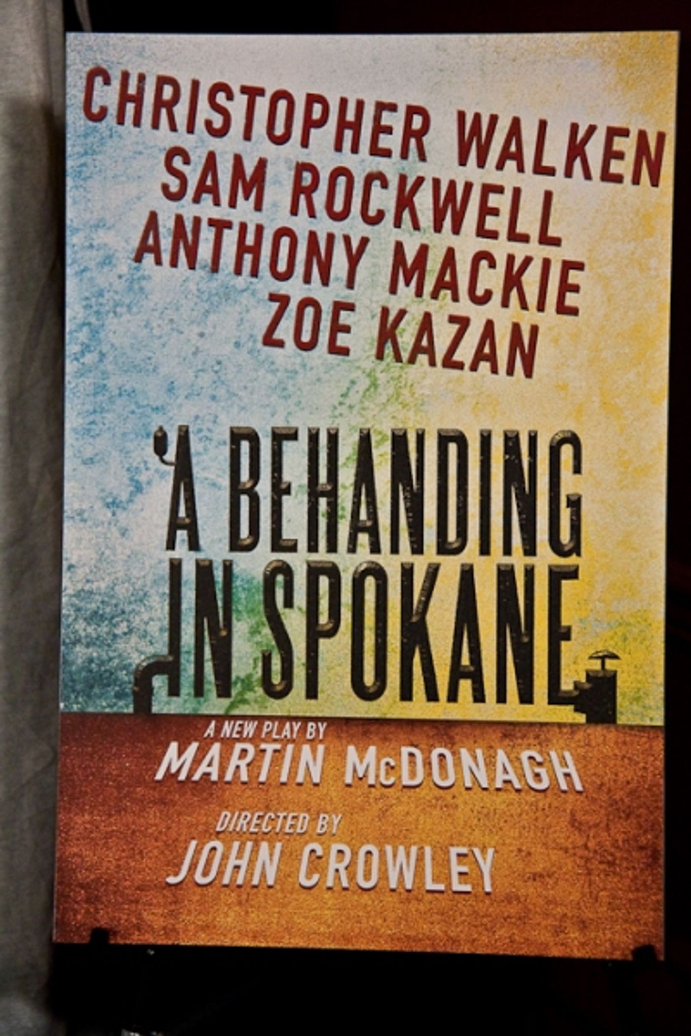 Photo Coverage: A BEHANDING IN SPOKANE Meets the Press; Opens March 4  Image