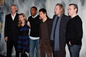 Martin McDonagh, Zoe Kazan, Anthony Mackie, Sam Rockwell, Christopher Walken, and John Crowley @ BroadwayWorld Martin McDonagh, Zoe Kazan, Anthony Mackie, Sam Rockwell, Christopher Walken, and Joh Photo