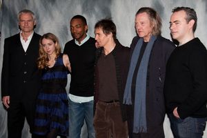 Martin McDonagh, Zoe Kazan, Anthony Mackie, Sam Rockwell, Christopher Walken, and John Crowley @ BroadwayWorld Martin McDonagh, Zoe Kazan, Anthony Mackie, Sam Rockwell, Christopher Walken, and Joh Photo