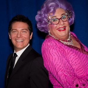 Michael Feinstein and Dame Edna @ BroadwayWorld Michael Feinstein and Dame Edna Photo