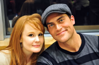 Kate Baldwin, Cheyenne Jackson Photo