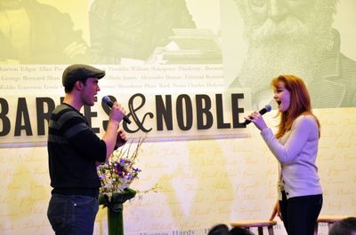 Cheyenne Jackson, Kate Baldwin Photo