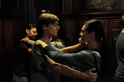 John McGinty (Pierre) and Ana Grosse (Yvette) dance the language of love. Photo