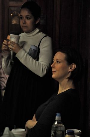 Director Kim Weild and Stage Manager Victoria Flores. @ BroadwayWorld Director Kim Weild and Stage Manager Victoria Flores. Photo