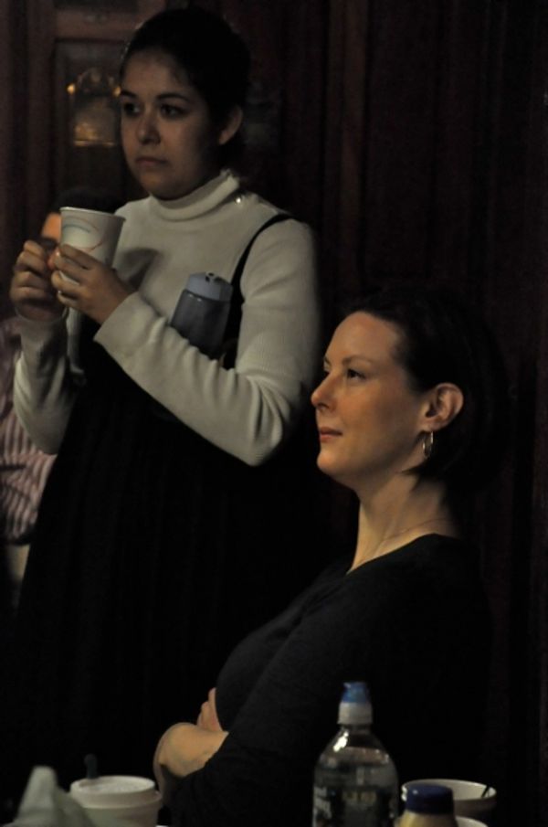 Director Kim Weild and Stage Manager Victoria Flores. Photo