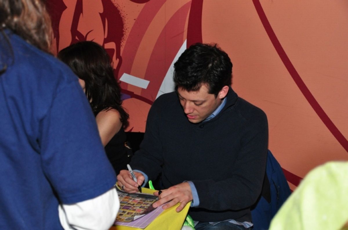 John Tartaglia at the Autograph Table at 