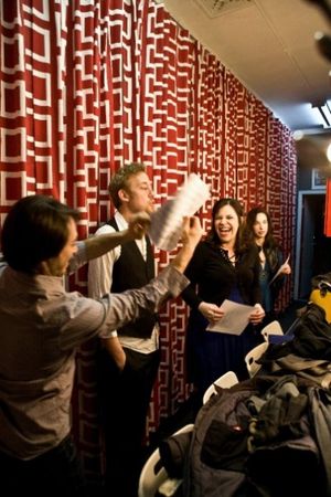 Damien Bassman, Chris Fenwick, Lindsay Mendez & Summer Boggess Photo