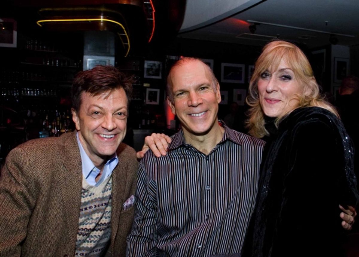 Jim Caruso, David Zippel & Judith Light at 