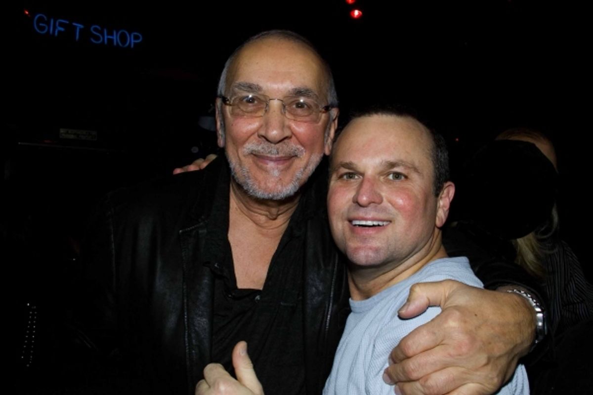 Frank Langella & Sam Harris at 