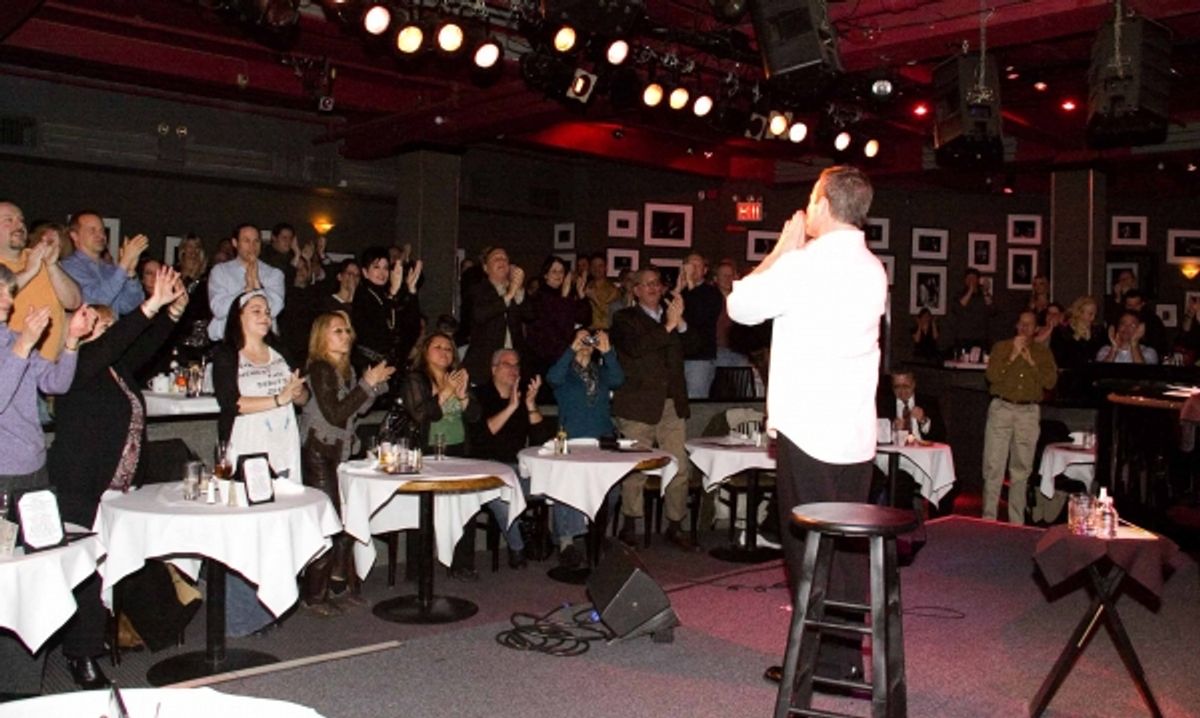 Sam Harris and his crowd at 