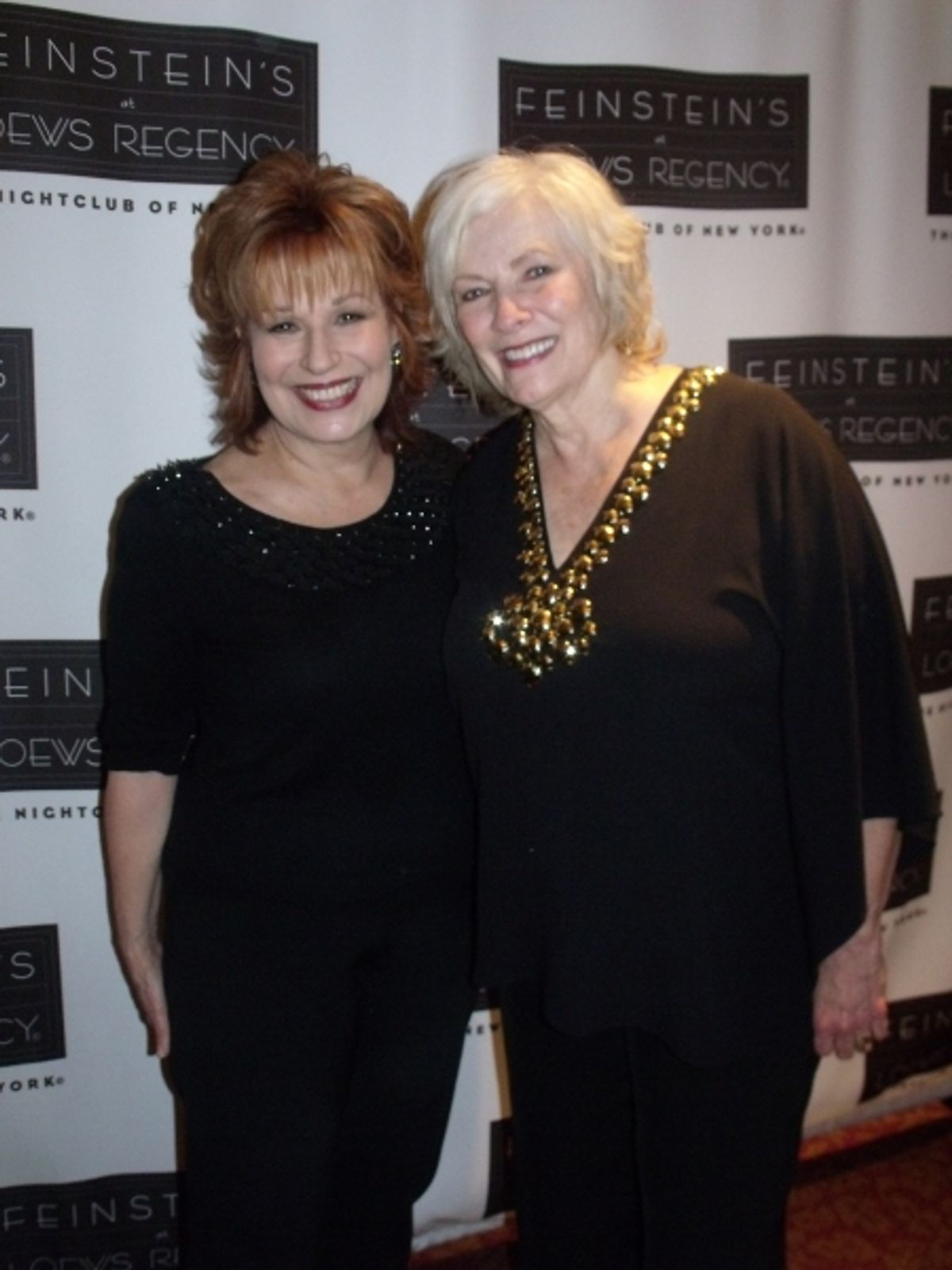 Joy Behar and Betty Buckley at 