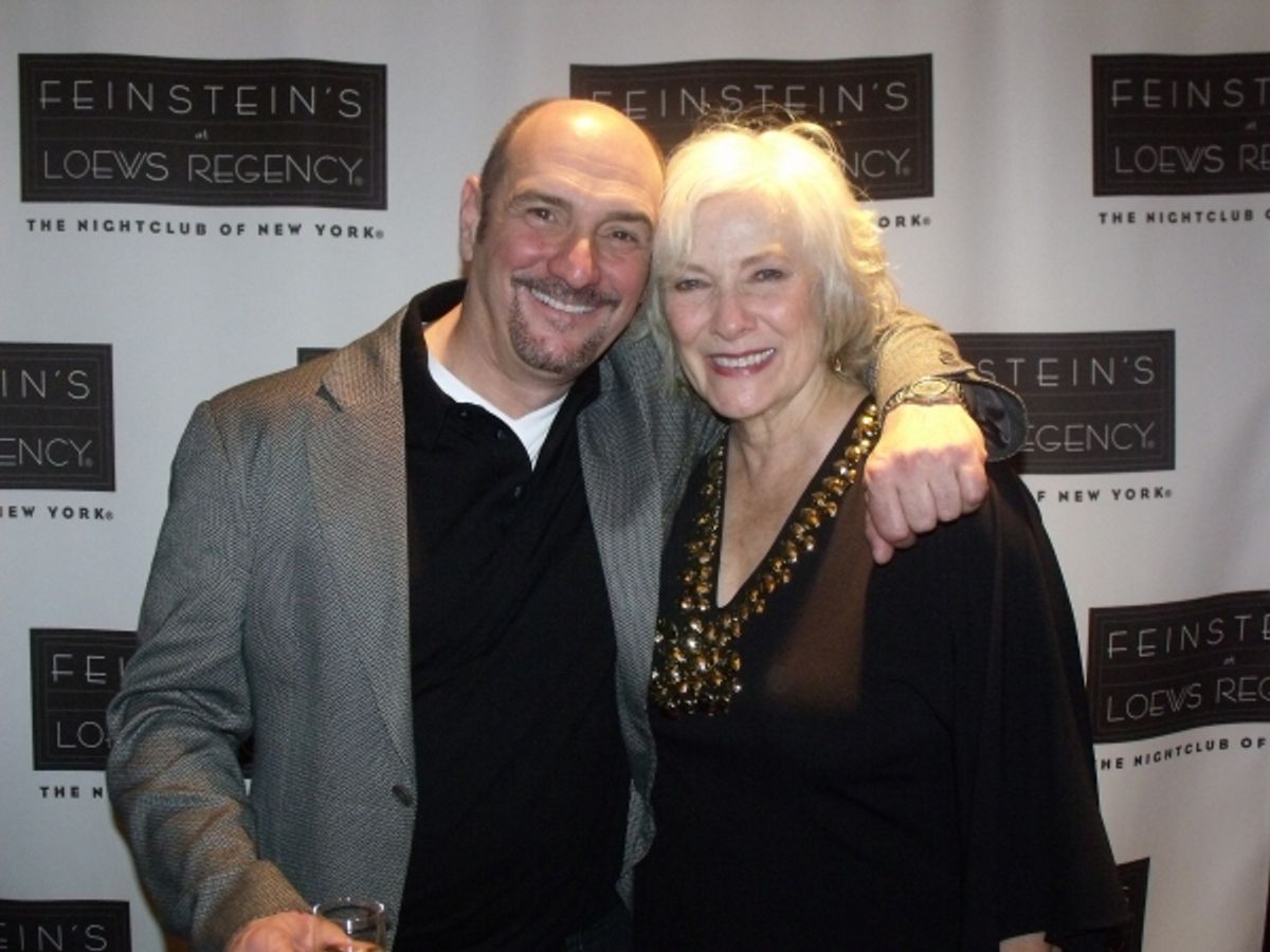Songwriter Eric Kornfeld and Betty Buckley at 