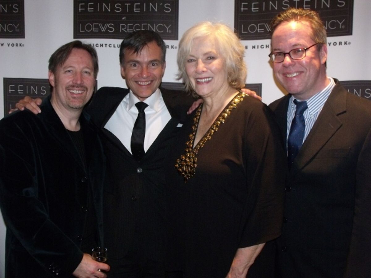 John McDaniel, Bill Schermerhorn, Betty Buckley and Dan Dutcher at 