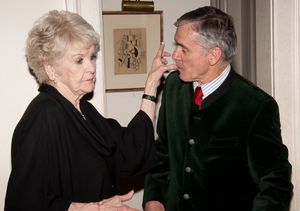 Elaine Stritch and Erich Steinbock @ BroadwayWorld Elaine Stritch and Erich Steinbock Photo