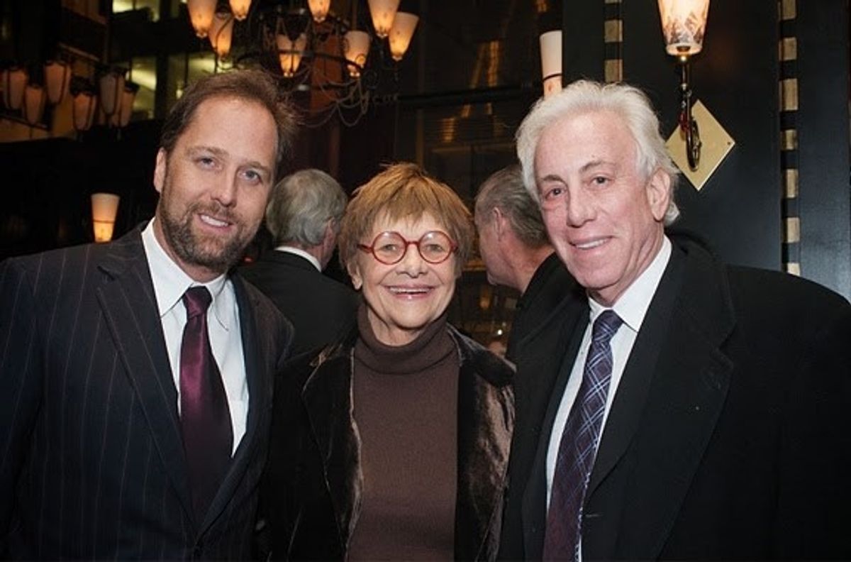 Steve Traxler, Estelle Parsons and Arny Granat at 