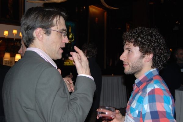 Jeff Janisheski, NTI Artistic Director and Jeremy Pickard, NTI Fall 2003 Photo