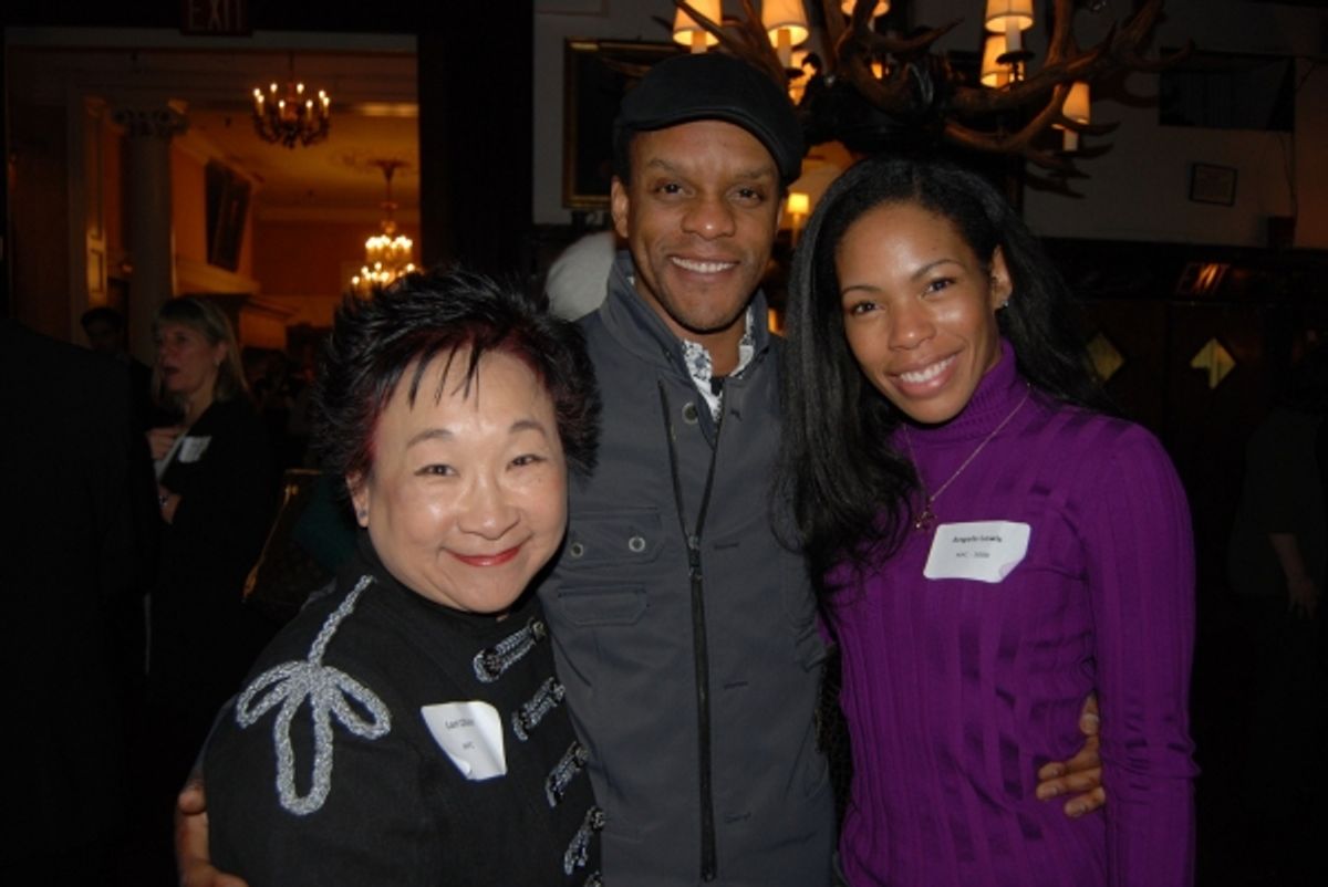 Kevin Mambo, NPC Actor, Lori Tan Chinn, NPC & Angela Lewis, NPC 2008 at 